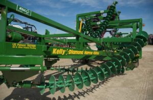 Kelly Diamond Harrow agricultural implement with multiple disc blades